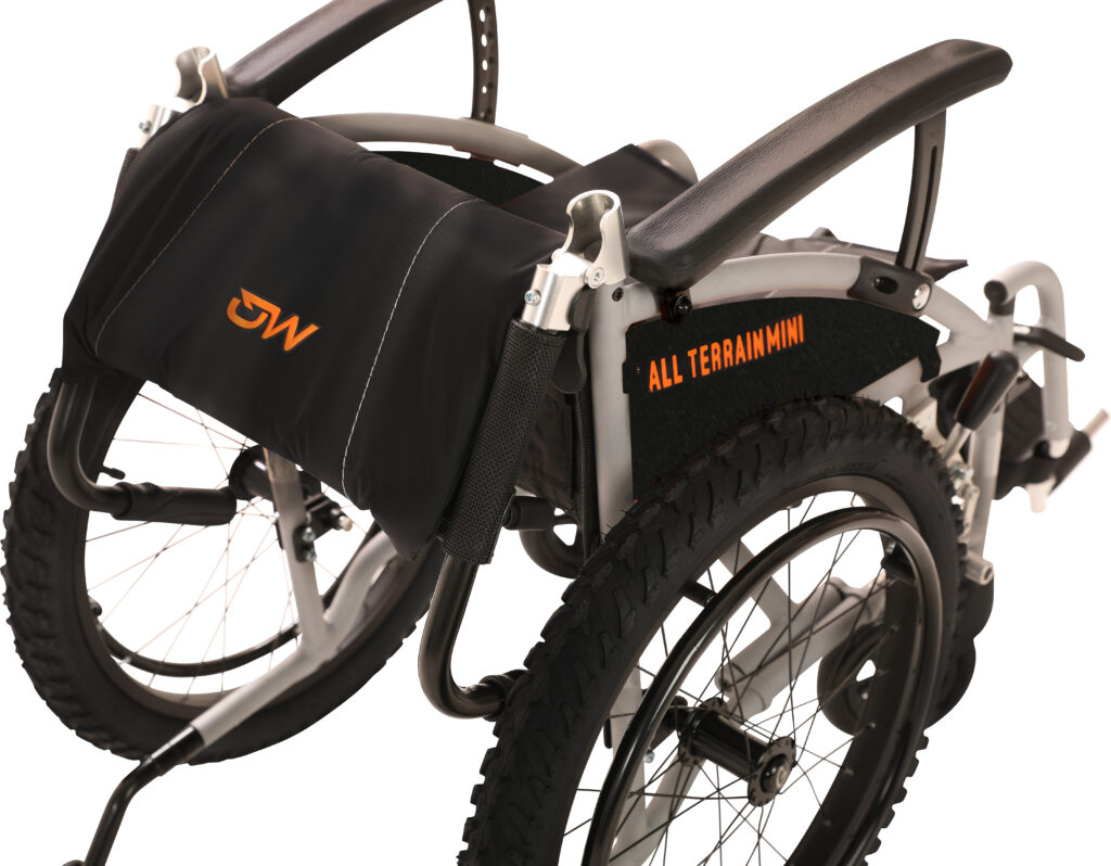 Copia All Terrain-mini-silver-frame-fold-seat