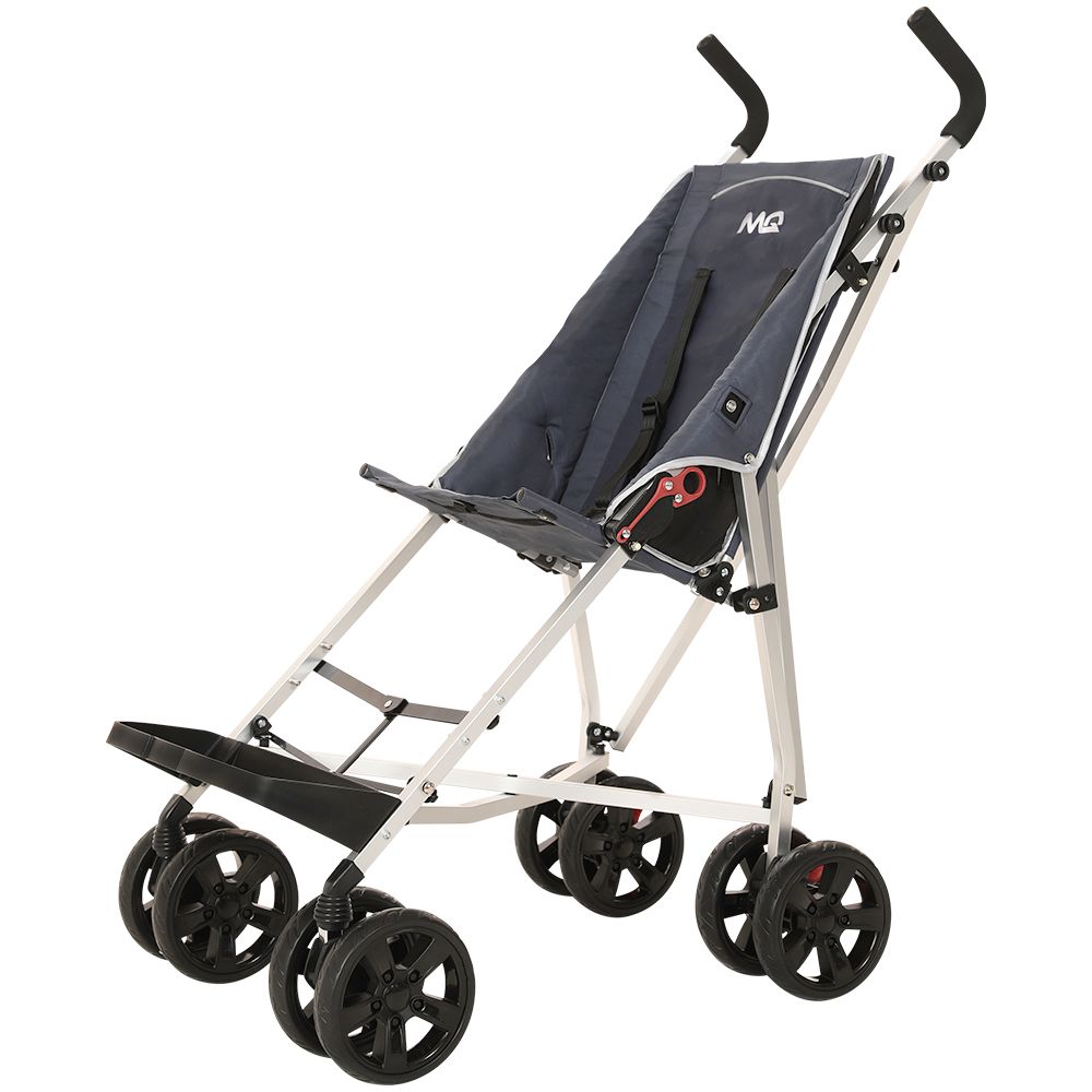 xl stroller angled blue